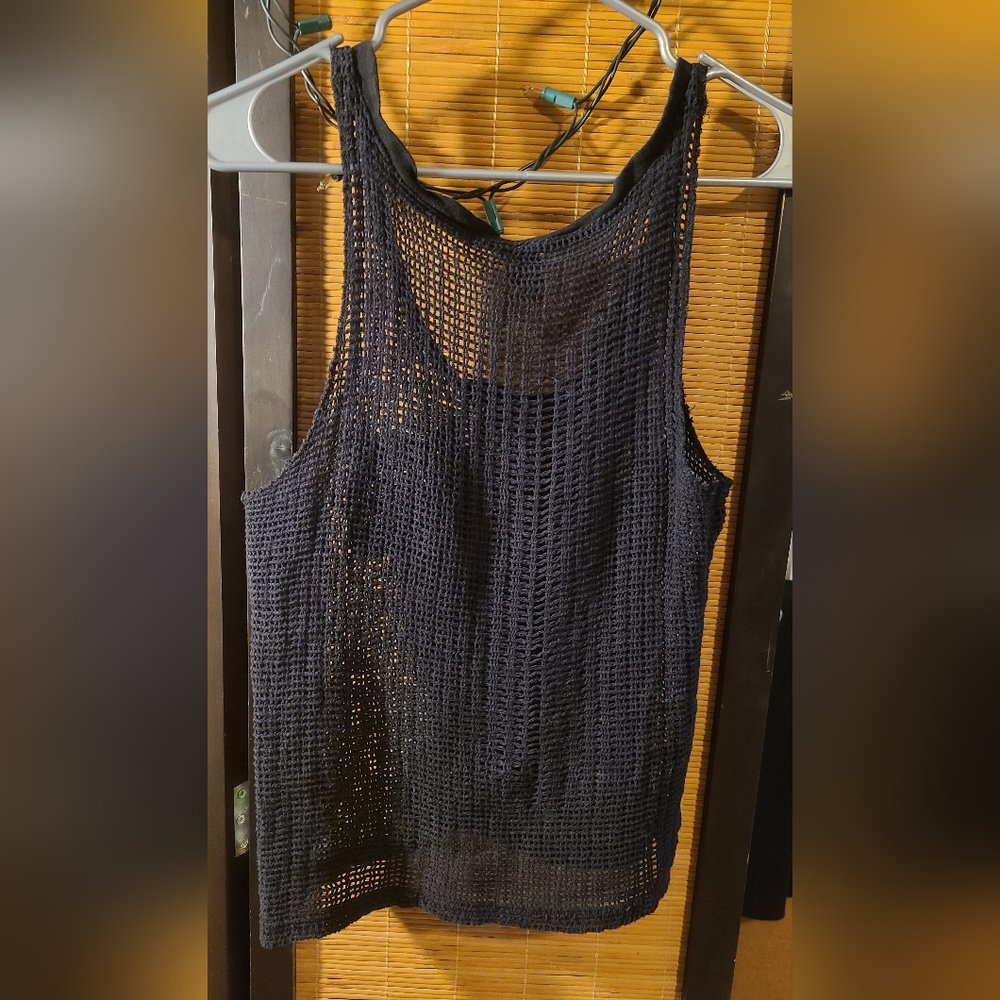 >5/$40<Mesh Net Tank Top - Picture 2 of 5